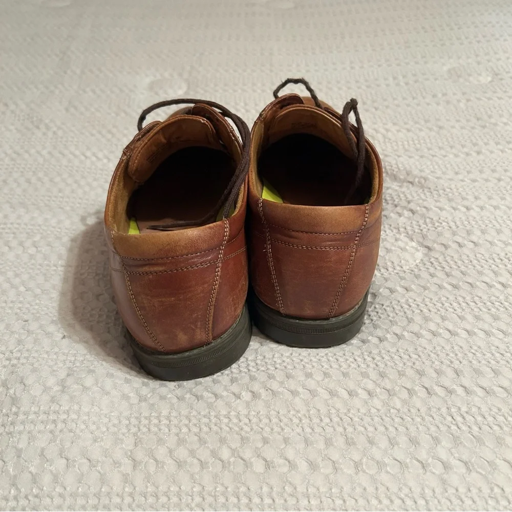 Florsheim Brown‎ Leather Oxford Dress Shoes with Rounded Toe 10.5D